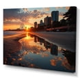 thumbnail image 2 of Designart "South of Myrtle Beach II" Nautical & Beach Canvas Art Print, 2 of 5