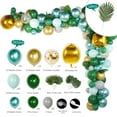 thumbnail image 3 of 167-PC Green Forest Balloon Arch & Garland Set Wildlife Balloon Kit, 3 of 9