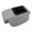 Gray, variant on Ergonomic Car Console Cover Features Convenient Cup Holder & Secure Phone Mount Raised Car Center Console Lid for Travel