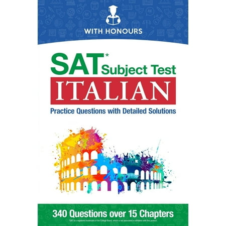 UPC: 9781999945220 | SAT Subject Test Italian : Practice Questions with Detailed Solutions (Paperback)