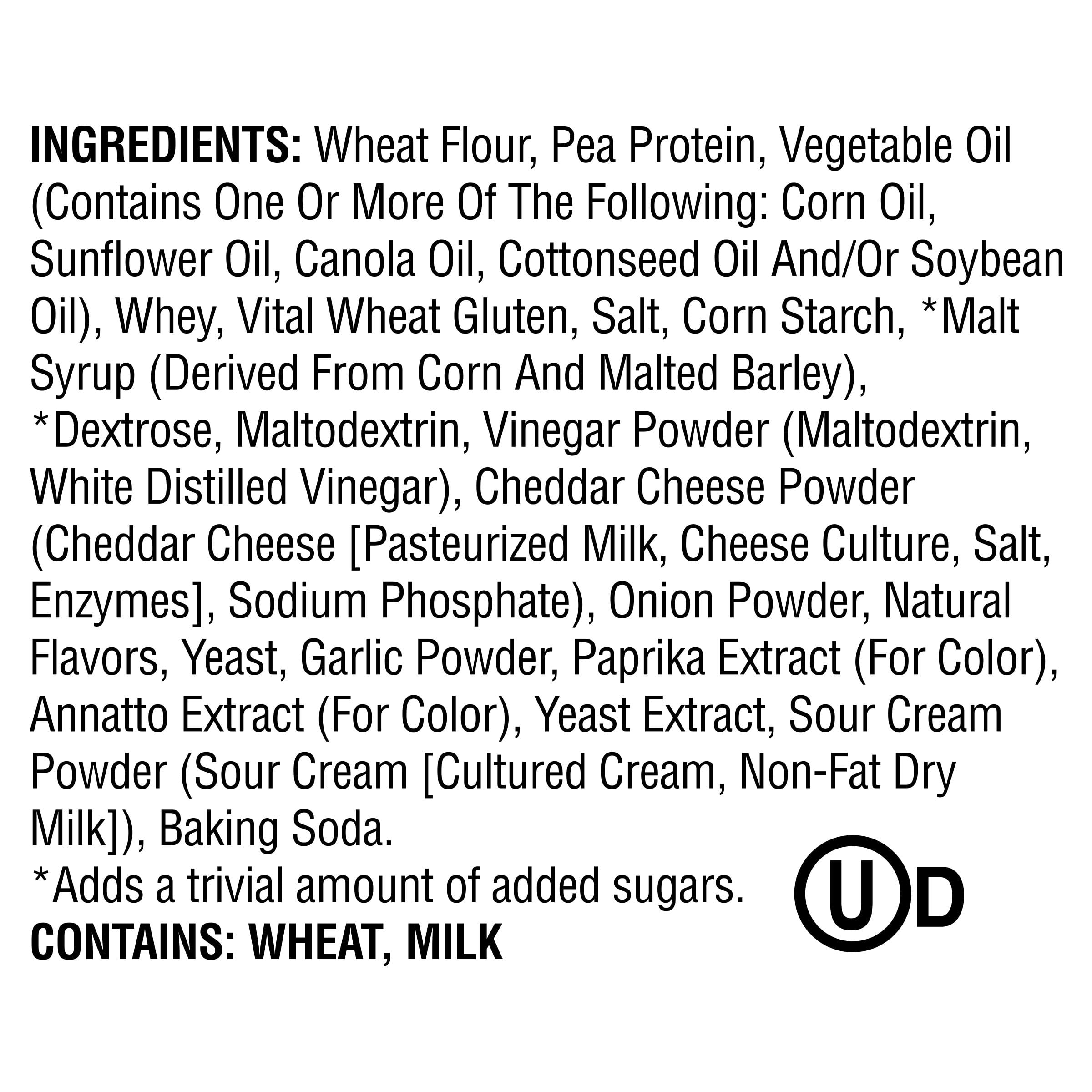 Utz Protein Cheddar Mini Twist Pretzels, 9 oz (5 Count)