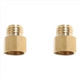 thumbnail image 1 of 2X Adaptador Convertidor de Gas CO2 de Soda para Tanque Quooker Cube con Salida de Cobre y Rosca Hembra Tr21-4 de A Macho Tr21-3, 1 of 5