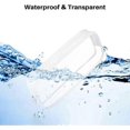 thumbnail image 5 of Clear Pencil Bag, Clear Exam Pencil Case, Waterproof PVC Zippered Comestic Storage Pouch, Travel Luggage Pouch Make up Cosmetic Bag (White), 5 of 5
