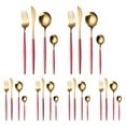 thumbnail image 3 of Spoons and Forks Set Stainless Steel 24 Piece Stainless Steel Cutlery Set for 6 People Including Spoon Knife and Fork Polish Stainless Steel Knife Set Knife Set Stainless Steel, 3 of 9