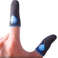 thumbnail image 4 of Tholdsy 1 Pair Game Fingertip Gloves Sweat Screen Breathable Fingertips Elastic Mobile Touch Gaming Proof Phone Portable Sleeves 10piezas, 4 of 6
