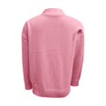 thumbnail image 5 of Aellinatey Sweaters for Women V Neck Casual Knit Solid Color Long Sleeve Sweatshirts Comfy Warm Thick Soft Winter Baggy Clothes, 5 of 9