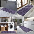 thumbnail image 2 of Purple Gothic Bat Pattern Kitchen Rug Mat,Kitchen Runner Rugs Non Skid Washable,Decorative Kitchen Floor Mats for Kitchen,Sink,Laundry,17"X47", 2 of 5