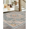 thumbnail image 2 of Traditional Haifa Collection Area Rug Blue - 8' Square, 2 of 5