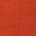 thumbnail image 7 of Sweet Home Stores Cozy Solid 2x5 Indoor Shag Runner Rug, 2' x 5', Orange, 7 of 7