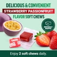 thumbnail image 4 of Force Factor Modern Moringa Soft Chews to Support Energy, Hair, Skin, Nails & Immune Health with Antioxidants, Minerals + B Vitamins & Vitamin D, Strawberry Passionfruit, 60 Soft Chews, 4 of 14