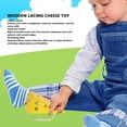 thumbnail image 4 of Cheese Threading Lacing Toys, Cultivate Independence Wooden Lacing Cheese Toy  For Baby, 4 of 8