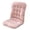 Pink, variant on High Back Chair Cushion with Non- Base, Soft Office Desk and Rocking Chair Pad for Enhanced Comfort in Home, Kitchen, and Office Settings
