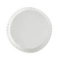 thumbnail image 6 of Tcbosik 12" Metal Outdoor Side Table, Round End Table for Living Room, Garden, Balcony, Patio, Porch, Backyard, White, 6 of 7