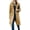 Camel, variant on FUNING Women's Basic Designed Notch Lapel Double Breasted Mid-Long Wool Pea Coat