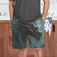 thumbnail image 7 of joogoo Mens Swim Trunks Dragon Cool Beach Shorts Drawstring Elastic Waist Swimwear Bathing Suits M, 7 of 7