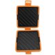 thumbnail image 1 of Microwave Sandwich Maker, Microwave Toaster with Adjustable Silicone Straps, No Electricity, Cordless, Orange, 1 of 4