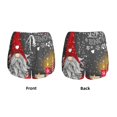 thumbnail image 6 of Goofa Traditional Scandinavian Dwarf Printed Women 2 in 1 Running Shorts,Quick Dry Athletic Workout Shorts,High Waisted Athletic Shorts with Liner Pockets-Large, 6 of 9