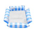 thumbnail image 4 of Flotador inflable para piscina, flotabilidad, juguete acuático, cama a , silla flotante inflable Azul claro, 4 of 8