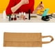 thumbnail image 5 of Bolsa de maquillaje portátil bolsa de maquillaje impermeable y resistente al desgaste de gran capacidad bolsa de almacenamiento de cosméticos para viajes amarilla, 5 of 10