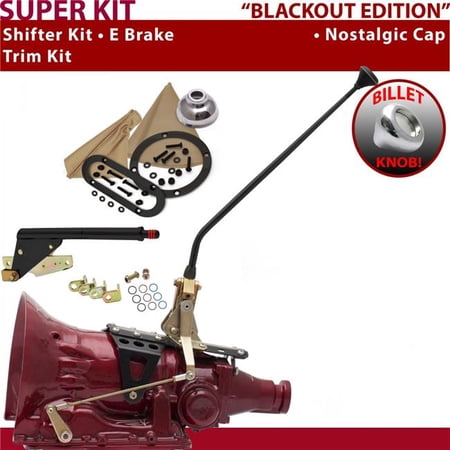 American Shifter 904 Shifter Kit Black 16 in. E Brake Trim Kit for F1D7F