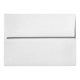 A7 Printable White Envelopes 5x7 250 Pack - Quick Self Seal,for 5x7 Cards, Photos, Graduation, Baby Shower, 5.25 x 7.25 Inches