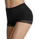 thumbnail image 3 of Braguita moldeadora de cuerpo elástica, suave y transpirable, con control de abdomen, para mujer, color negro, talla L, color negro, talla L, 3 of 12