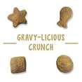 Purina Friskies Cat Treats, Party Mix Crunch Gravylicious Chicken & Gravy Flavors, Made in USA