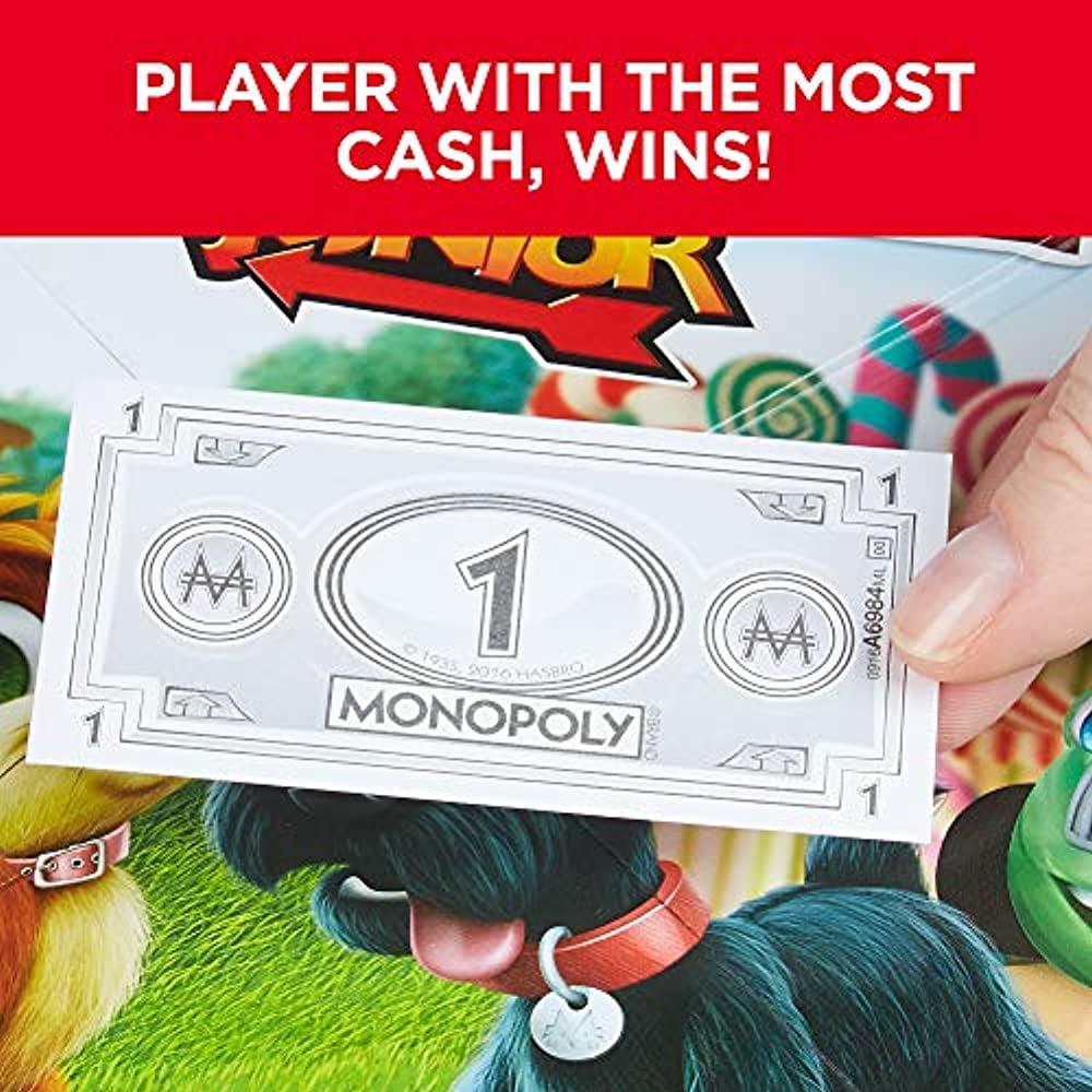 Hasbro Monopoly Junior Board Game, Ages 5 and up
