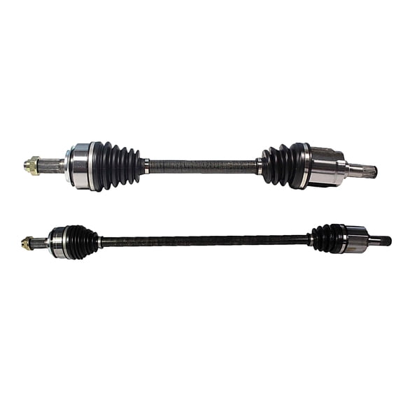 Junqi Front Pair CV Axle Assembly for 2009-2011 Honda Fit Manual Trans