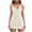 ☪162-White, variant on One Piece Workout Jumpsuits for Women Halter Backless Short Jumpsuit Sleeveless Ribbed Bodycon Gym Yoga Romper 2026