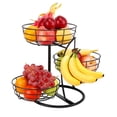 thumbnail image 1 of Frutero con colgador para plátanos Livabber, 3 niveles, metal, 1 of 8