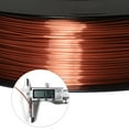 thumbnail image 3 of GEEETECH 3D Printer PLA Filament， Shiny Silk Copper Toughness Enhanced Filament with 1.75mm Dimensional Accuracy +/-0.03mm, 1080 Feet per Roll, Vacuum Packaging, for Most 3D FDM Printer, 3 of 8
