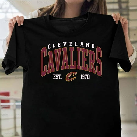 Iconic92 Vintage Cleveland, Basketball, Cavalier Graphic Image Fun T-Shirt , for Unisex, up to size 5XL