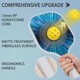 thumbnail image 2 of Pickleball Paddles Set Of 2, Fiberglass Surface, Thunder, Speed Print, 4 Balls & Bag, 2 of 5