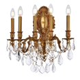thumbnail image 3 of Elegant Lighting Monarch Traditional Wall Sconce 5 Lights E12 French Gold, 3 of 8