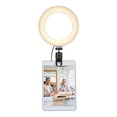 thumbnail image 4 of 6'' Ring Light for Laptop, Computer Clip Video Fill Light Conference Ring Beauty Live Light for Zoom Meetings,Makeup,Selfie,Tiktok,(Dimmable & USB Powered), 4 of 8