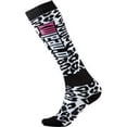 thumbnail image 2 of ONeal Pro MX Wild Womens Socks Wild (OSFM, White Wild), 2 of 2