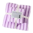 thumbnail image 4 of Tuvgenk Large Bath Towel Set Highly Absorbent Set Of 2 Bath Towels Set Purple Soft Lightweight 55x28 inch for Home Bathroom, 4 of 5