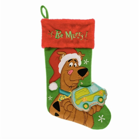 Scooby-Doo Applique Holiday Stocking 20"