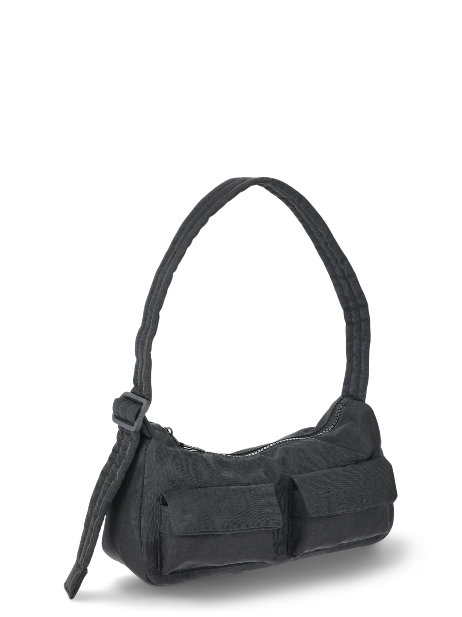 No Boundaries Cargo Shoulder Bag, Black, Women’s
