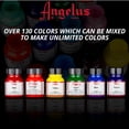 thumbnail image 3 of Paint Angelus Flat White - Cuero acrílico (30 ml), 3 of 5
