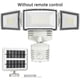 thumbnail image 5 of Wosthever Luces de pared alimentadas por energía solar para exteriores, patio, jardín, patio trasero, camino, lámpara recargable automática, accesorio Iluminación y accesorios Sin controlador Wosthever HA073293-01, 5 of 6