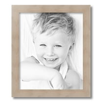 ArtToFrames 15x18 Inch Clear Stain Picture Frame, This White Wood Poster Frame is Great for Your Art or Photos, Comes with Regular Glass (4290)