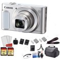 thumbnail image 1 of Canon PowerShot SX620 HS Digital Camera (Silver) Kit with 128GB Memory Card + More Canon 1074C001-3, 1 of 5