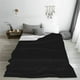 thumbnail image 5 of Balery Black Manta de Felpa Suave y Acogedora – Cobija de Franela Aterciopelada para Cama, Lavable y Cálida para Sofá, Mascotas, Transpirable-50"x40", 5 of 7