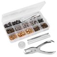 thumbnail image 4 of Round  Stud, Leather Rivets,  Plasticity Durable Down Jackets For Belts, 4 of 8