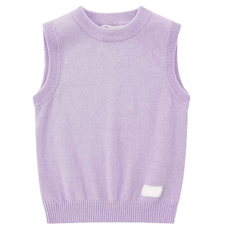 Gvdentm Boys Uniform Sweater Boys Sweater Vest Cotton Kids Uniform