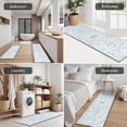 thumbnail image 5 of Pioneer Flower Floral Print Pattern Kitchen Rugs Sets Of 3,Kitchen Runner Rugs Non Skid Washable,Decorative Kitchen Floor Mats for Kitchen,Sink,Laundry,17X30 Inch + 17X47 Inch + 17X59 Inch, 5 of 6