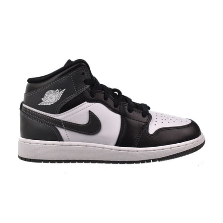Big Kid's Jordan 1 MID Black/Iron Grey-White (DQ8423 001) - 5.5