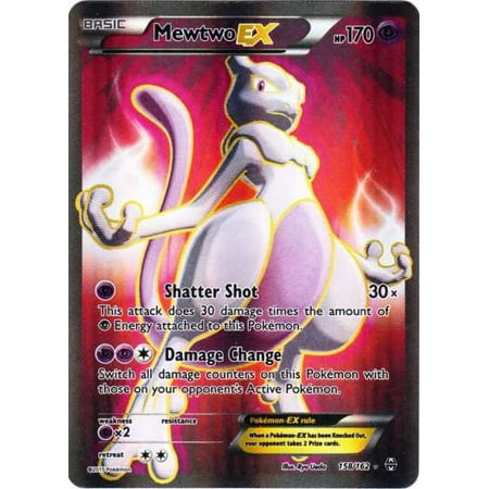 Pokemon X Y Breakthrough Single Card Ultra Rare Mewtwo Ex 158
